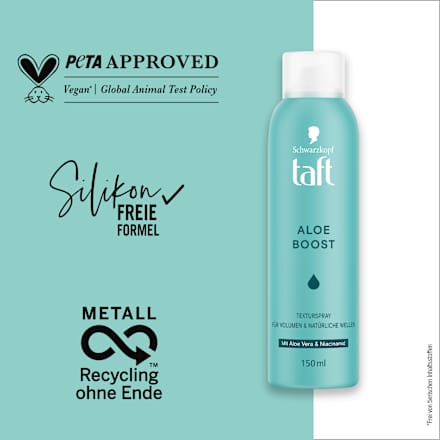 Texturspray Aloe Boost Schwarzkopf taft
