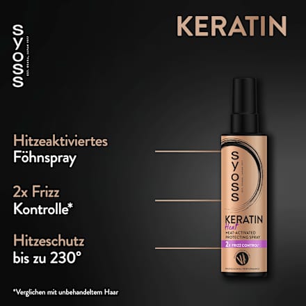 Hitzeschutz Keratin Spray syoss