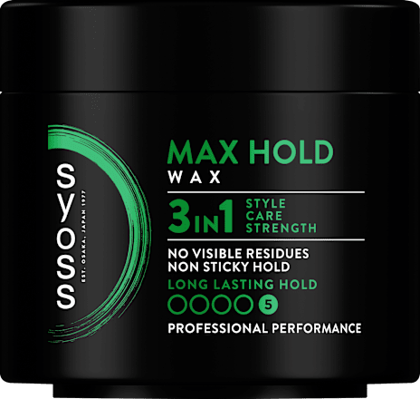 Haarwachs 3in1 Max Hold syoss