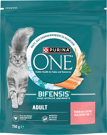 Trockenfutter Katze Bifensis Adult Reich an Lachs PURINA ONE