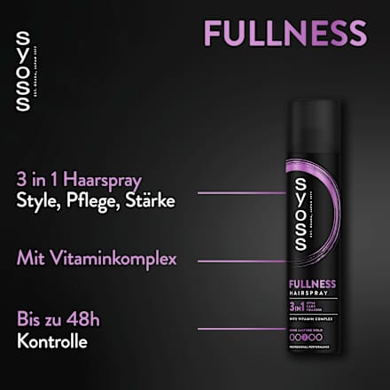 Haarspray 3in1 Fullness syoss