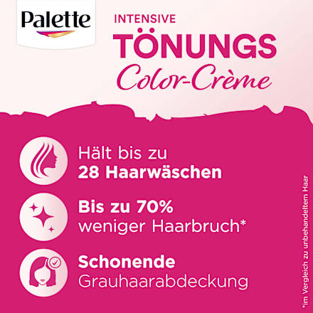 Haartönung Color-Crème 6-5 Kastanienblond Palette Intensive Color Creme