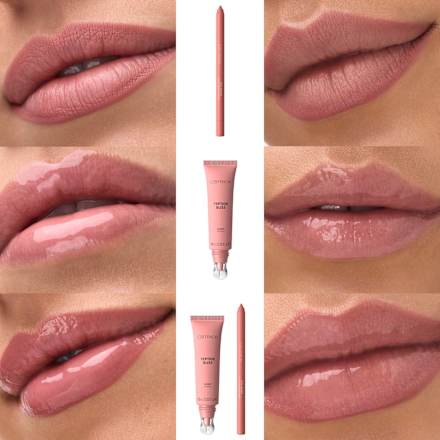 lesk na rty Peptide Bliss 010 Life In Rosé CATRICE
