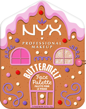 Blush Palette Buttermelt 02 Deep NYX PROFESSIONAL MAKEUP