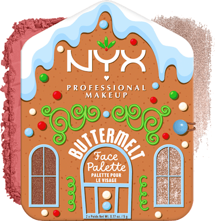 Blush Palette Buttermelt 02 Deep NYX PROFESSIONAL MAKEUP