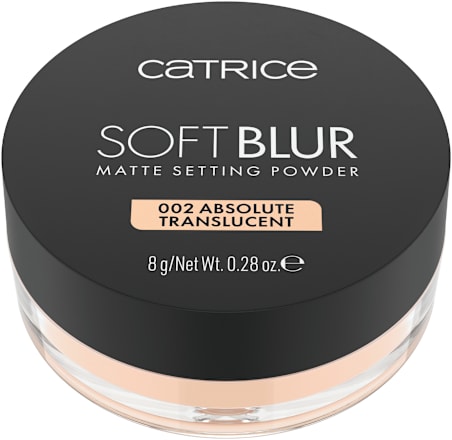 Пудра за лице Soft Blur Mattе - Nr. 002 Absolute Translucent CATRICE