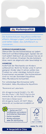 Aquafloss nastavak za oralni tuš – mlaznice Dontodent