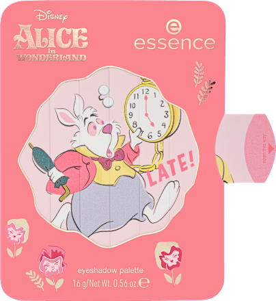 Disney Alice In Wonderland paleta sjena za oči - 02 Running As Fast As I Can! essence