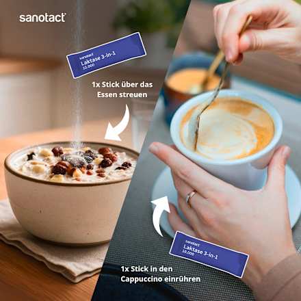 Laktase 10000 Sticks 30 St sanotact