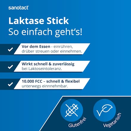 Laktase 10000 Sticks 30 St sanotact