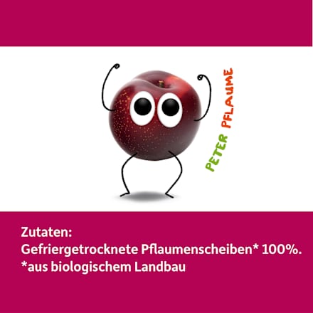 Kindersnack Fruchtchips Pflaume, ab 3 Jahren Freche Freunde