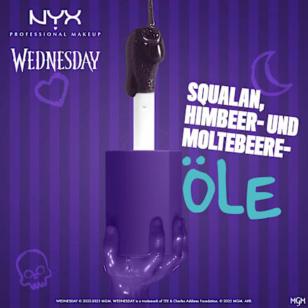 Lipgloss Wednesday Mystery Nightshade NYX PROFESSIONAL MAKEUP