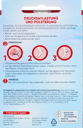 Druckstellen Pflaster Balea