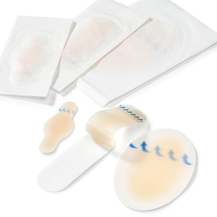 Transparentné náplasti na otlaky Mix Balea