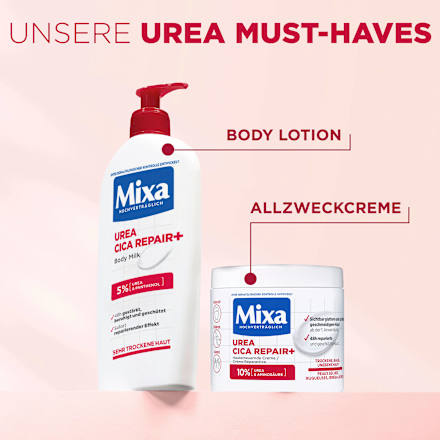 Pflegecreme 10% Urea Cica Repair Mixa