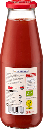 Tomaten fein passiert, Passata dmBio