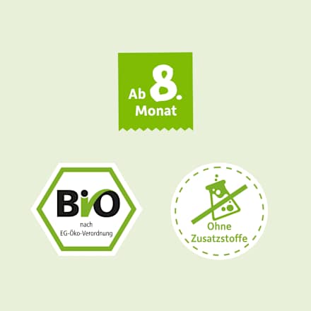 Menü Makkaroni mit Tomate & Karotte ab dem 8. Monat Freche Freunde
