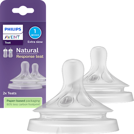 Trinksauger Natural Response Silikon, Durchflussrate 1 PHILIPS AVENT