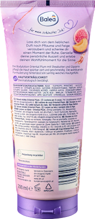 Losjon za telo Oriental Plum Balea