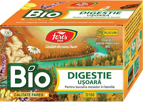 Ceai Digestie Ușoară ECO Fares