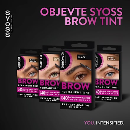 barva na obočí Brow Tint černá syoss