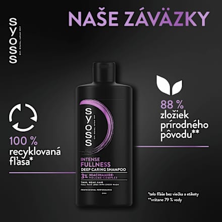 Šampón pre jemné vlasy Full Hair 5 syoss