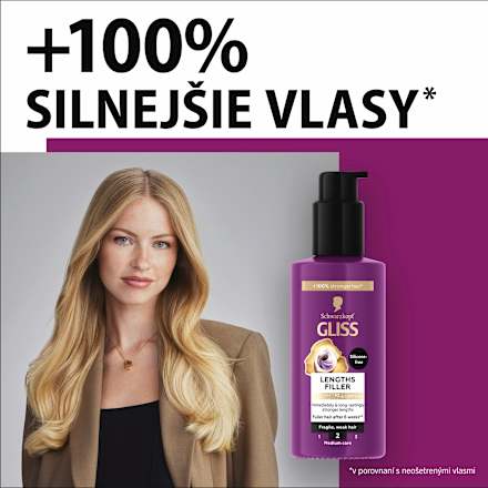 Sérum na krehké vlasy Length Filler  Schwarzkopf GLISS