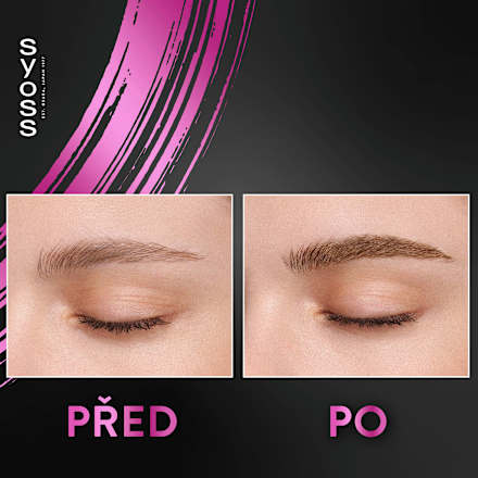 barva na obočí Brow Tint světle hnědá syoss