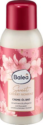 Kremowo-olejkowy płyn do kąpieli Sweet Cherry Moment Balea