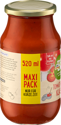 Salsa di pomodoro, maxi pack dmBio