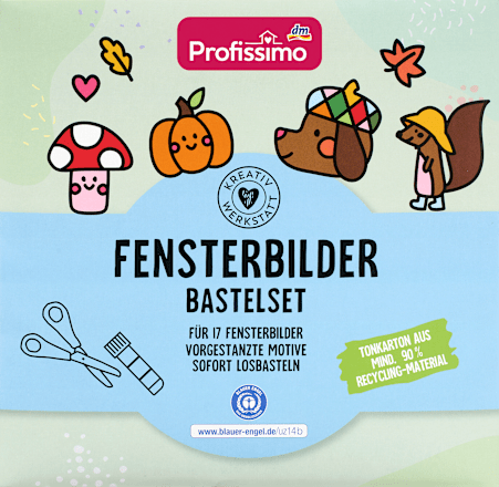 Bastel-Set, Fensterbilder, Herbst Profissimo