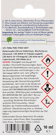 Illóolaj, fenyőtű-citrom-cédrusfa  Profissimo