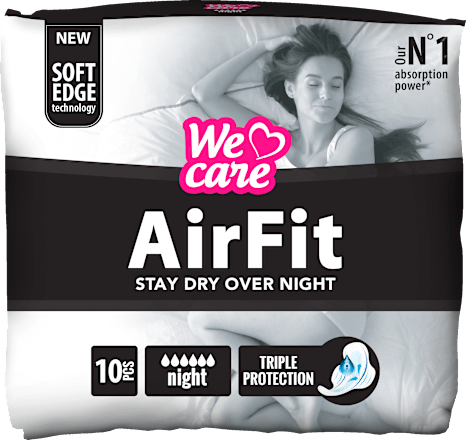 Air Fit higijenski ulošci night We care