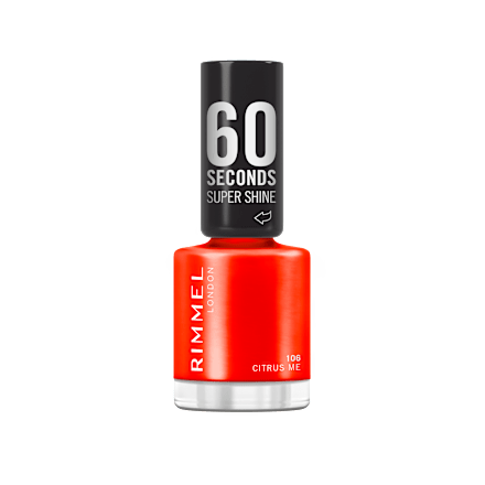 lak na nehty 60 Seconds Super Shine 106 Citrus Me RIMMEL LONDON