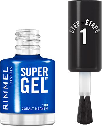 lak na nehty Super Gel 100 Cobalt Heaven RIMMEL LONDON