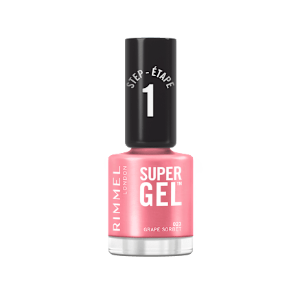lak na nehty Super Gel 023 Grape Sorbet RIMMEL LONDON