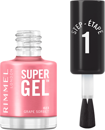 lak na nehty Super Gel 023 Grape Sorbet RIMMEL LONDON