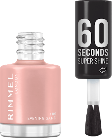 lak na nehty 60 Seconds Super Shine 109 Evening Sand RIMMEL LONDON