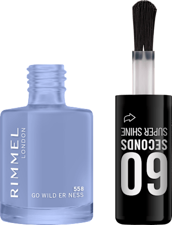 lak na nehty 60 Seconds Super Shine 558 Go Wild Er Ness RIMMEL LONDON