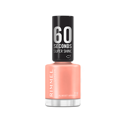 lak na nehty 60 Seconds Super Shine 112 Almost Apricot RIMMEL LONDON
