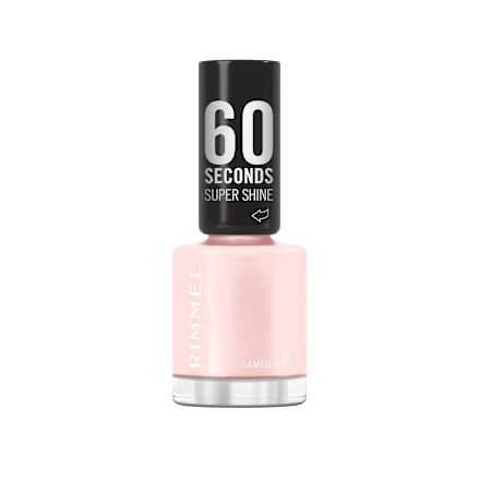 lak na nehty 60 Seconds Super Shine 108 Cameo Rose RIMMEL LONDON