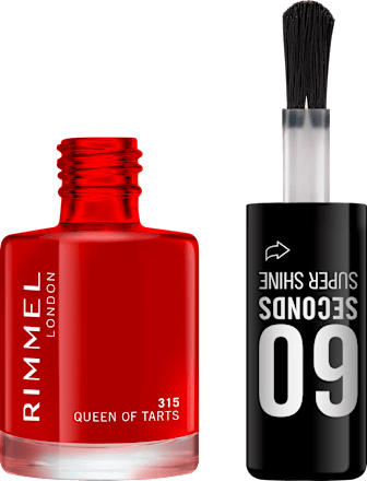 lak na nehty 60 Seconds Super Shine 315 Queen Of Tarts RIMMEL LONDON