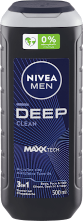 sprchový gel 3v1 Men Deep Clean NIVEA MEN