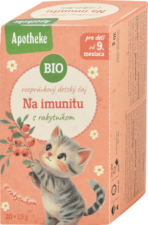 bio čaj Na imunitu s rakytníkem 20x1,5 g Apotheke