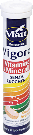 Vigore vitamine e minerali Matt