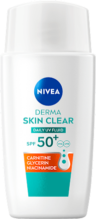 Derma Skin Clear dnevni UV fluid, SPF 50+ NIVEA