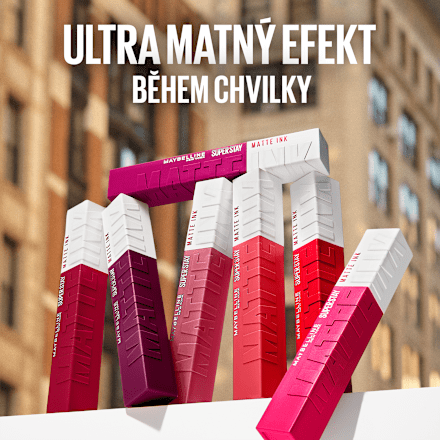 tekutá rtěnka SuperStay Matte Ink 10 Dreamer MAYBELLINE NEW YORK