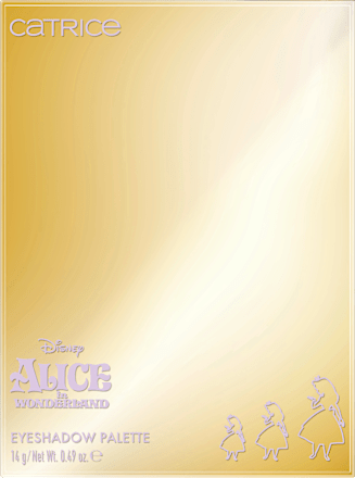 Disney Alice In Wonderland paleta sjena za oči - C02 In A World Of My Own CATRICE