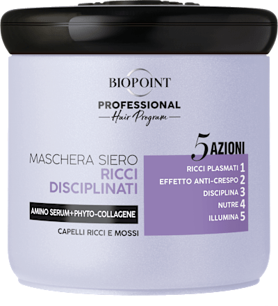 Maschera siero Ricci Disciplinati BIOPOINT