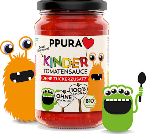 Tomatensauce für Kinder PPURA